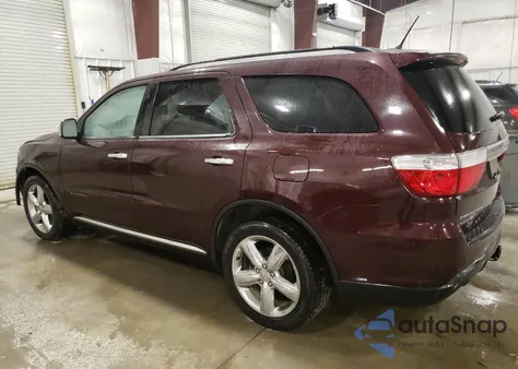 2012 Dodge Durango Citadel from USA, damaged, VIN 1C4SDJET4CC120098